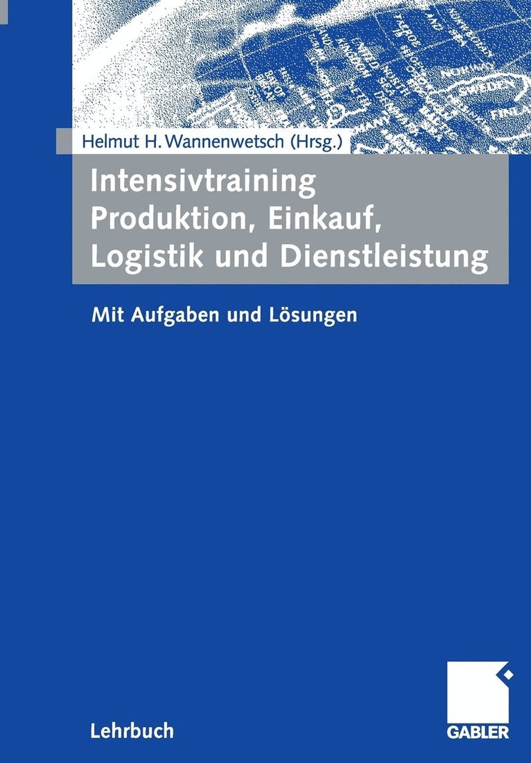 Intensivtraining Produktion, Einkauf, Logistik und Dienstleistung 1