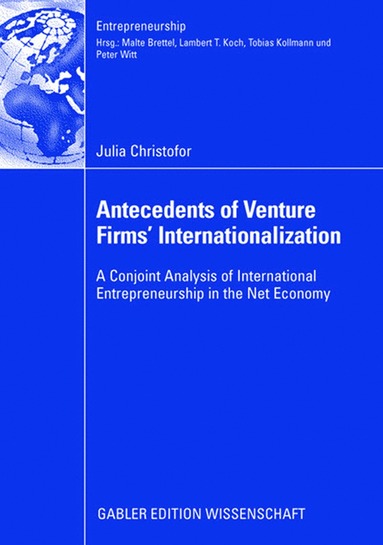 bokomslag Antecedents of Venture Firms' Internationalization