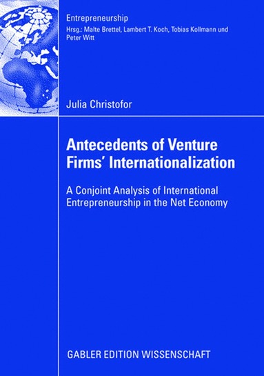 bokomslag Antecedents of Venture Firms Internationalization