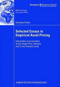 bokomslag Selected Essays in Empirical Asset Pricing