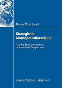 bokomslag Strategische Managementforschung