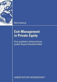 bokomslag Exit-Management in Private Equity