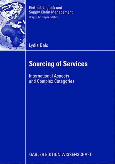 Lydia Bals - Sourcing of Services, Häftad
