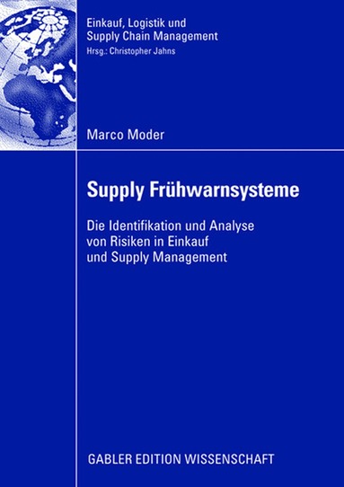 Marco Moder - Supply Frühwarnsysteme, Häftad