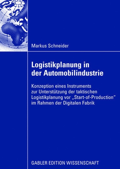 bokomslag Logistikplanung in der Automobilindustrie