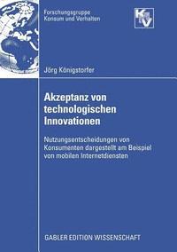 bokomslag Akzeptanz von technologischen Innovationen