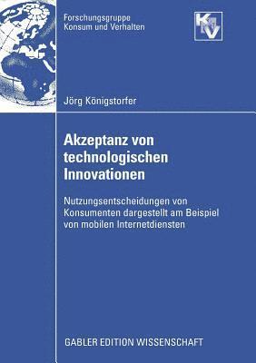 Akzeptanz von technologischen Innovationen 1