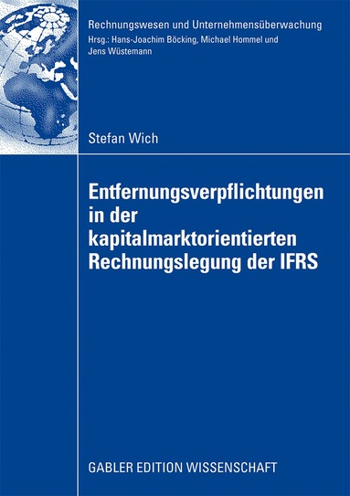 bokomslag Entfernungsverpflichtungen in der kapitalmarktorientierten Rechnungslegung der IFRS