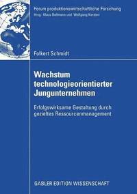 bokomslag Wachstum technologieorientierter Jungunternehmen