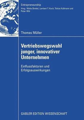 bokomslag Vertriebswegswahl junger, innovativer Unternehmen