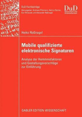 bokomslag Mobile qualifizierte elektronische Signaturen