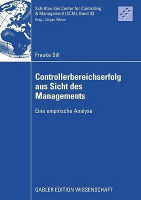 bokomslag Controllerbereichserfolg aus Sicht des Managements