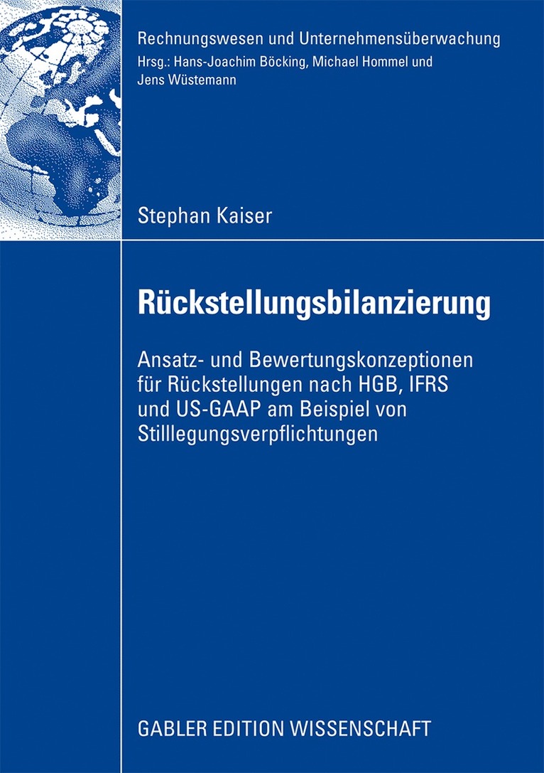 Stephan Kaiser - Rückstellungsbilanzierung, Häftad