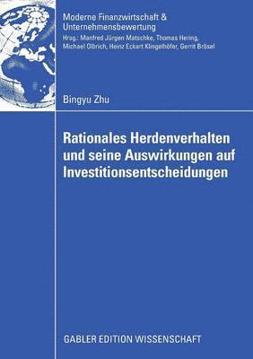 bokomslag Rationales Herdenverhalten und seine Auswirkungen auf Investitionsentscheidungen