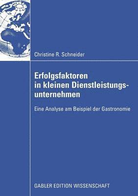 bokomslag Erfolgsfaktoren in kleinen Dienstleistungsunternehmen