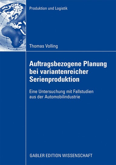 bokomslag Auftragsbezogene Planung bei variantenreicher Serienproduktion