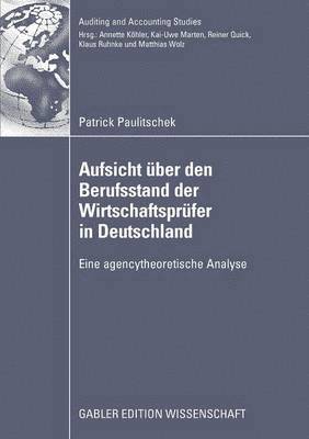 bokomslag Aufsicht ber den Berufsstand der Wirtschaftsprfer in Deutschland