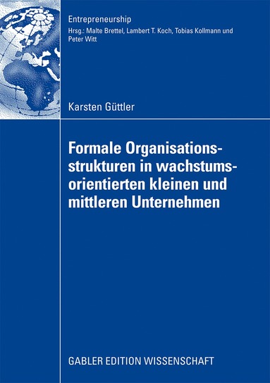 bokomslag Formale Organisationsstrukturen in wachstumsorientierten kleinen und mittleren Unternehmen