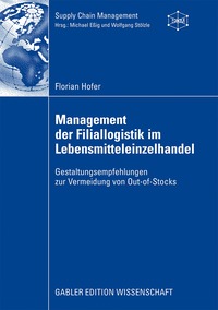 bokomslag Management der Filiallogistik im Lebensmitteleinzelhandel