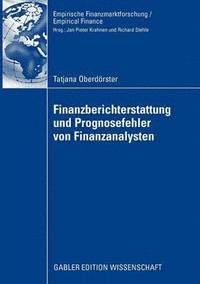 bokomslag Finanzberichterstattung und Prognosefehler von Finanzanalysten