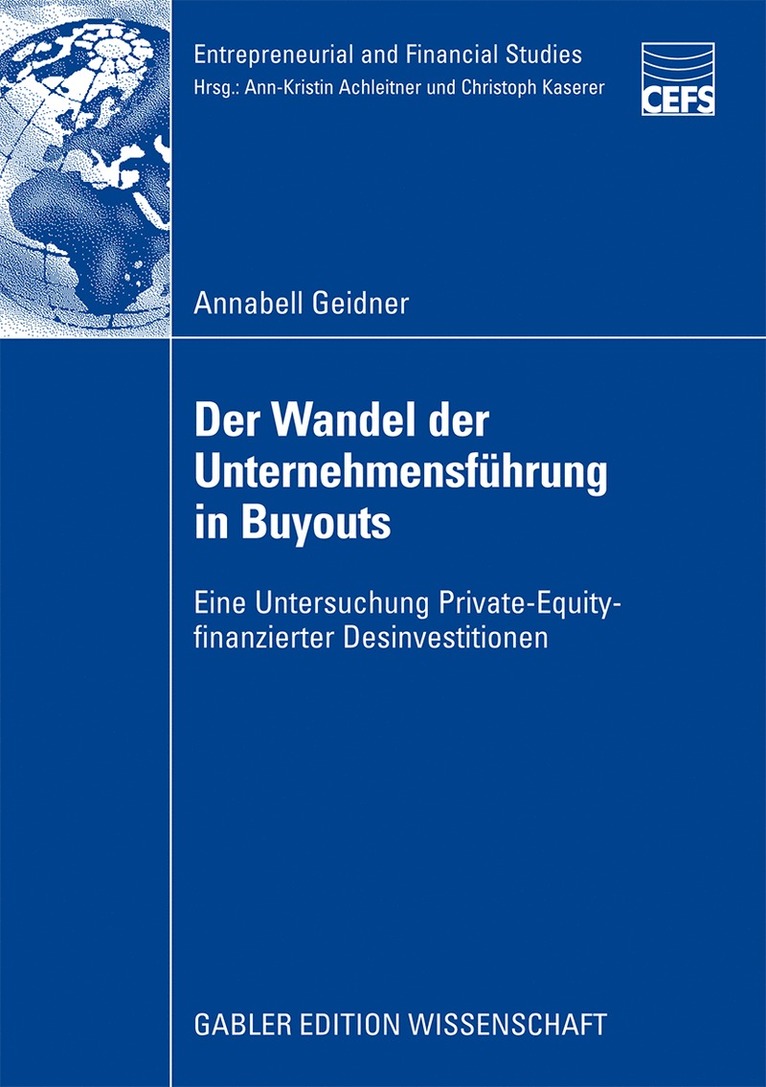 Der Wandel der Unternehmensfhrung in Buyouts 1