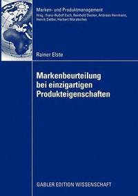 bokomslag Markenbeurteilung bei einzigartigen Produkteigenschaften