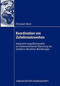 bokomslag Koordination von Zuliefernetzwerken