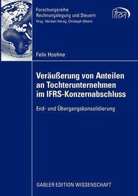 bokomslag Veruerung von Anteilen an Tochterunternehmen im IFRS-Konzernabschluss