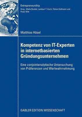 bokomslag Kompetenz von IT-Experten in internetbasierten Grndungsunternehmen