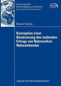 bokomslag Konzeption einer Besteuerung des laufenden Ertrags von Netzwerken Nahestehender