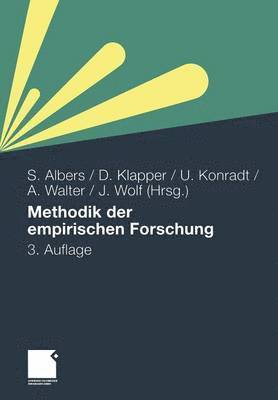 Methodik der empirischen Forschung 1