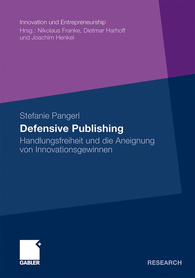 Defensive Publishing 1