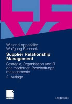 bokomslag Supplier Relationship Management