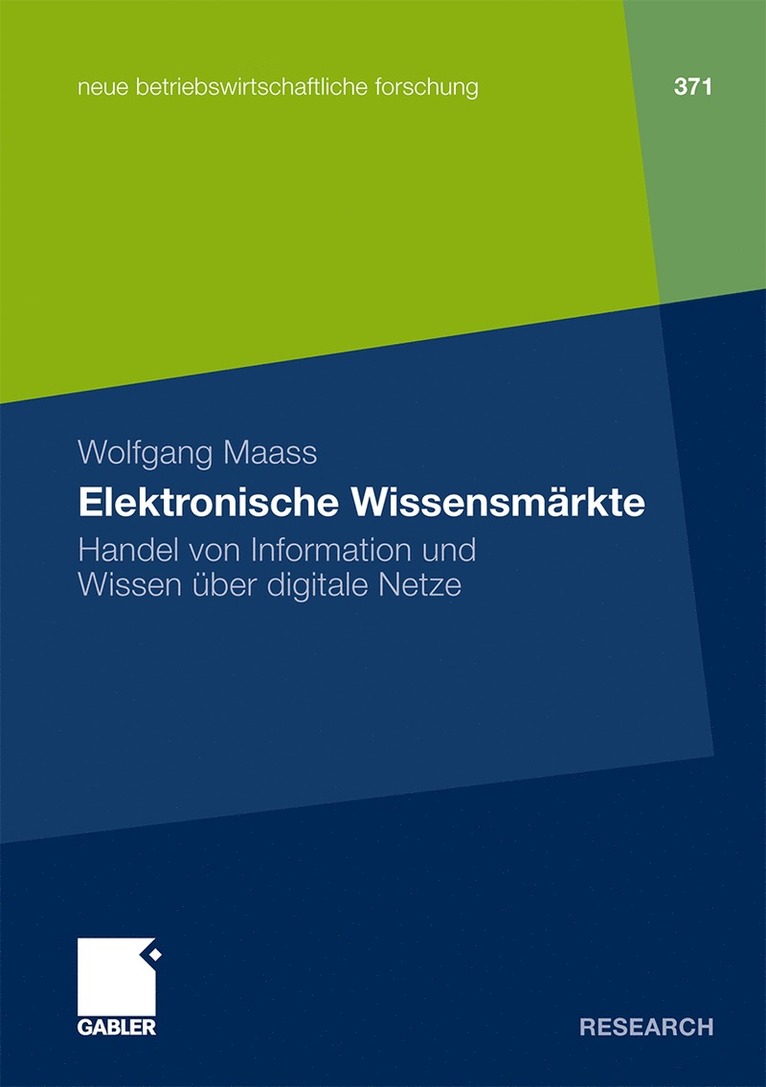 Elektronische Wissensmrkte 1