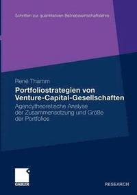 bokomslag Portfoliostrategien von Venture-Capital-Gesellschaften