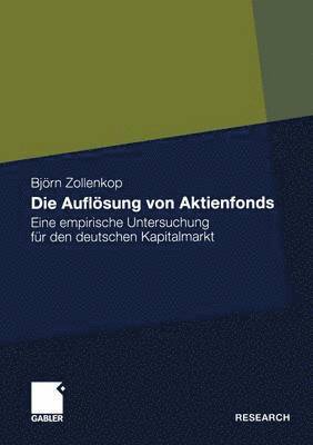 Die Auflösung von Aktienfonds 1