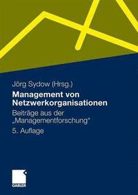 bokomslag Management von Netzwerkorganisationen