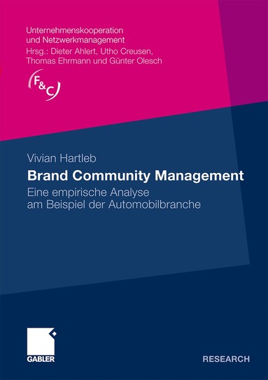 Vivian Hartleb - Brand Community Management, Häftad