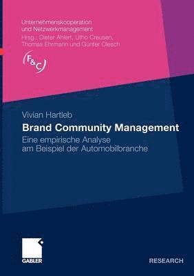 bokomslag Brand Community Management