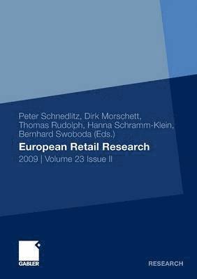 bokomslag European Retail Research