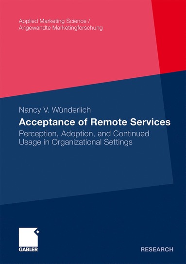 bokomslag Acceptance of Remote Services