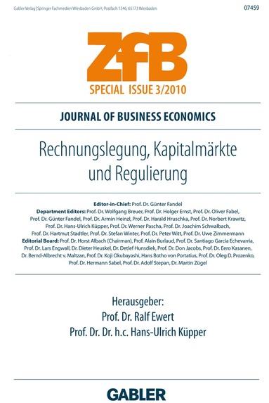 Ralf Ewert, Hans-Ulrich Küpper - Rechnungslegung, Kapitalmärkte und Regulierung, Häftad