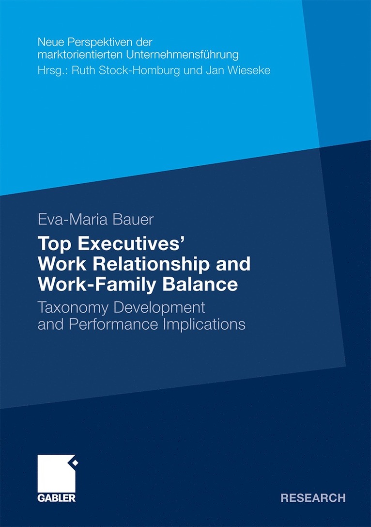 Top Executives’ Work Relationship and Work-Family Balance