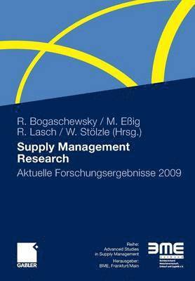 Supply Management Research 1