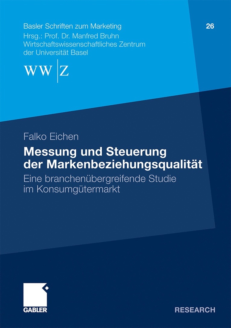 Falko Eichen - Messung und Steuerung der Markenbeziehungsqualität, Häftad