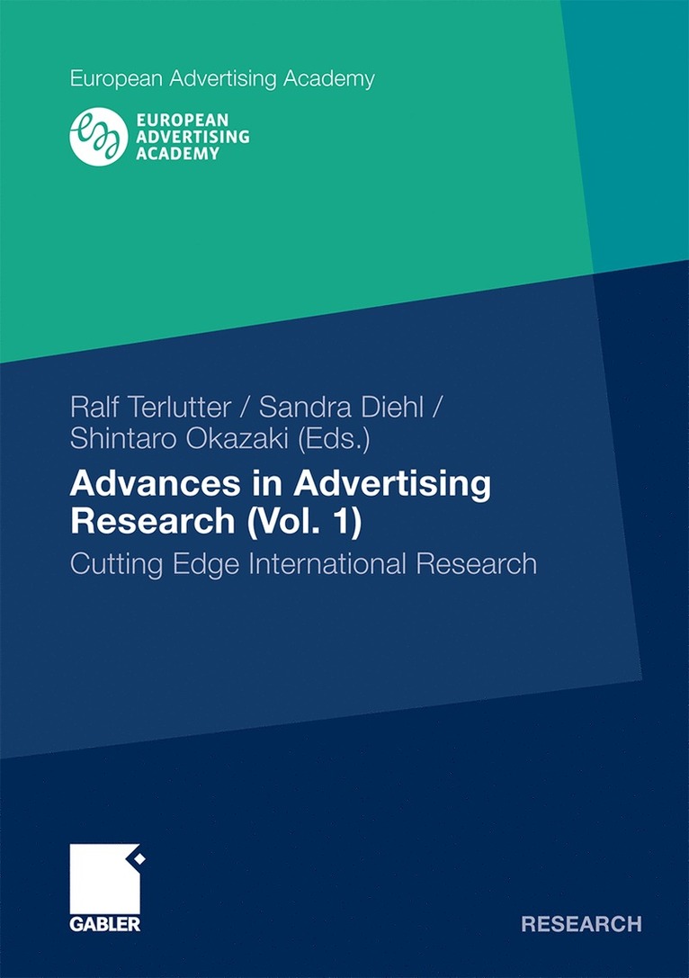 Advances in Advertising Research (Vol. 1) 1