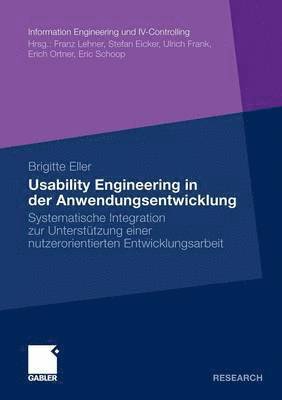 bokomslag Usability Engineering in der Anwendungsentwicklung