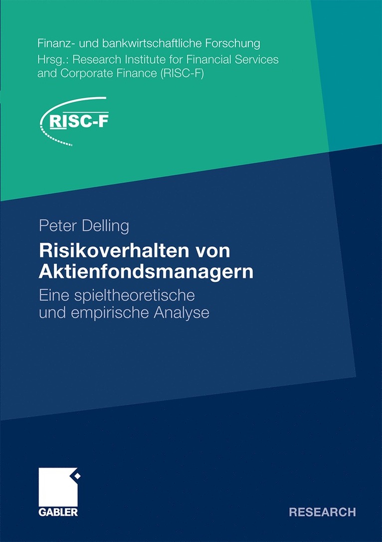 Peter Delling - Risikoverhalten von Aktienfondsmanagern, Häftad