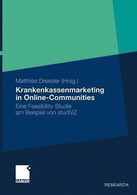 bokomslag Krankenkassenmarketing in Online-Communities