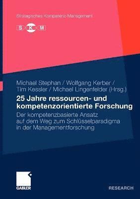 bokomslag 25 Jahre ressourcen- und kompetenzorientierte Forschung